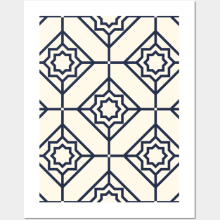 Arabic pattern Posters and Art